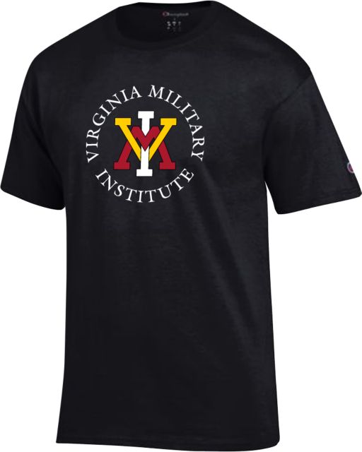 VMI Champion T Shirt Primary Logo ONLINE ONLY