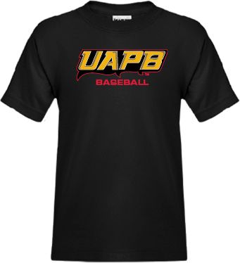 Arkansas Pine Bluff Youth T Shirt Baseball - ONLINE ONLY