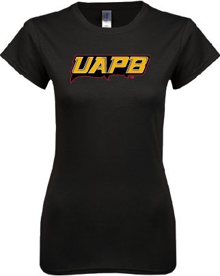 Arkansas Pine Bluff Next Level Womens Boyfriend Tee UAPB Word Mark - ONLINE ONLY