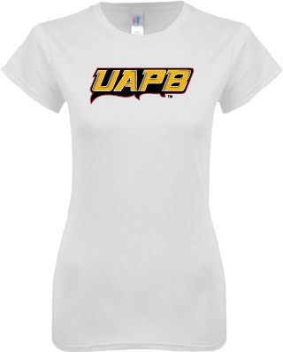 Arkansas Pine Bluff Next Level Womens Boyfriend Tee UAPB Word Mark - ONLINE ONLY