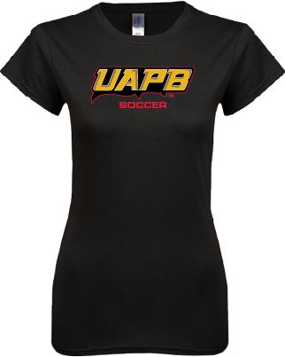 Arkansas Pine Bluff Next Level Womens Boyfriend Tee Soccer - ONLINE ONLY