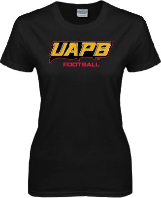 Arkansas Pine Bluff Womens Short Sleeve Tee Football - ONLINE ONLY