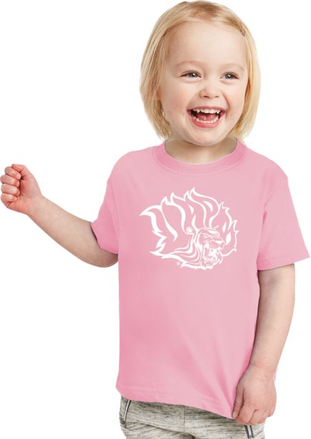 Arkansas Pine Bluff Toddler T Shirt Golden Lion Head - ONLINE ONLY
