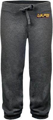 Arkansas Pine Bluff ENZA Womens Banded Fleece Capri UAPB Word Mark - ONLINE ONLY