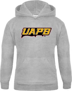 Arkansas Pine Bluff Youth Fleece Hood UAPB Word Mark - ONLINE ONLY
