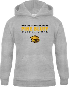 Arkansas Pine Bluff Youth Fleece Hood University of Arkansas Pine Bluff Golden Lions - ONLINE ONLY