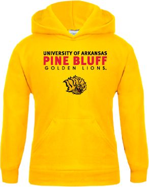 Arkansas Pine Bluff Youth Fleece Hoodie University of Arkansas Pine Bluff Golden Lions - ONLINE ONLY