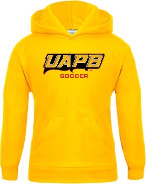 Arkansas Pine Bluff Youth Fleece Hoodie Soccer - ONLINE ONLY