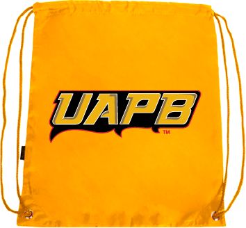 Arkansas Pine Bluff Drawstring Backpack UAPB Word Mark - ONLINE ONLY
