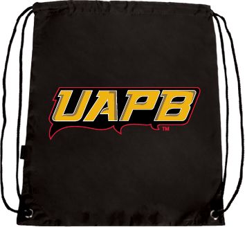 Arkansas Pine Bluff Drawstring Backpack UAPB Word Mark - ONLINE ONLY
