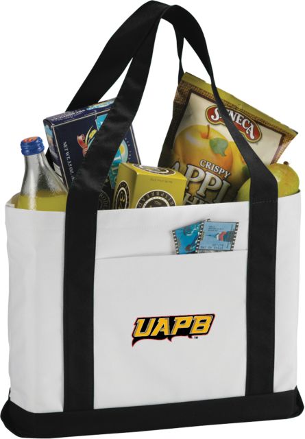 Arkansas Pine Bluff Contender Canvas Tote UAPB Word Mark - ONLINE ONLY