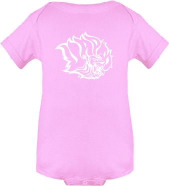 Arkansas Pine Bluff Light Infant Bodysuit Golden Lion Head - ONLINE ONLY