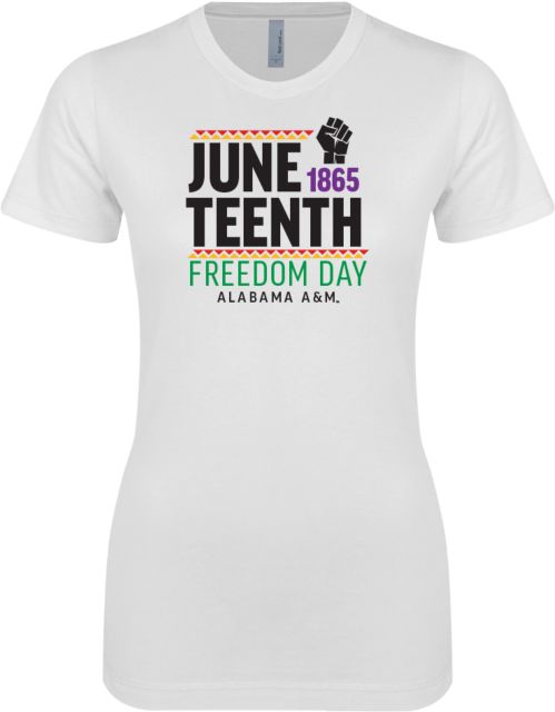 Alabama A&M Next Level Boyfriend Tee Juneteenth - ONLINE ONLY