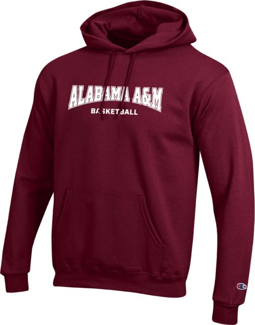 Alabama AandM Champion Fleece Hoodie Basketball AAMU - ONLINE ONLY