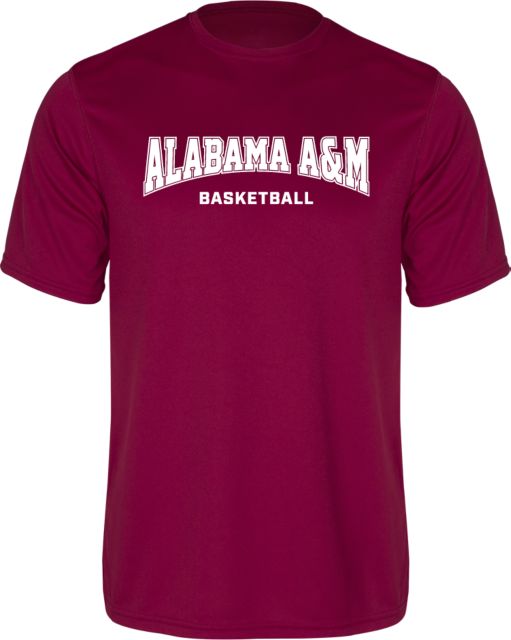 Alabama AandM Performance Tee Basketball AAMU - ONLINE ONLY