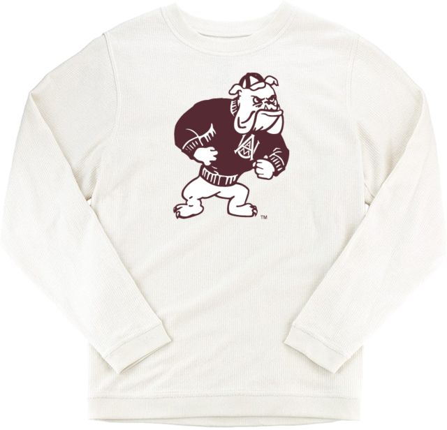 Alabama AandM Boxercraft Cream Corded Crew Secondary Mark - ONLINE ONLY