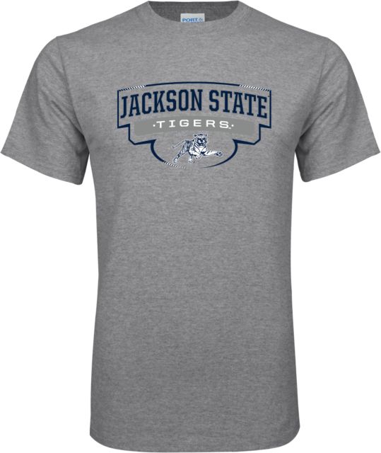 Jackson State T Shirt Jackson State Tigers Arched w/ Outline - ONLINE ONLY