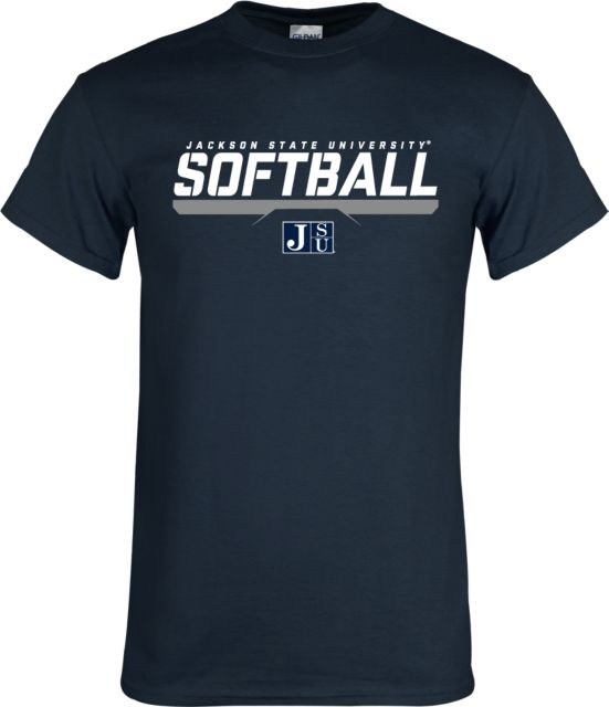 Jackson State T Shirt Jackson State Softball Stencil w/ Underline - ONLINE ONLY