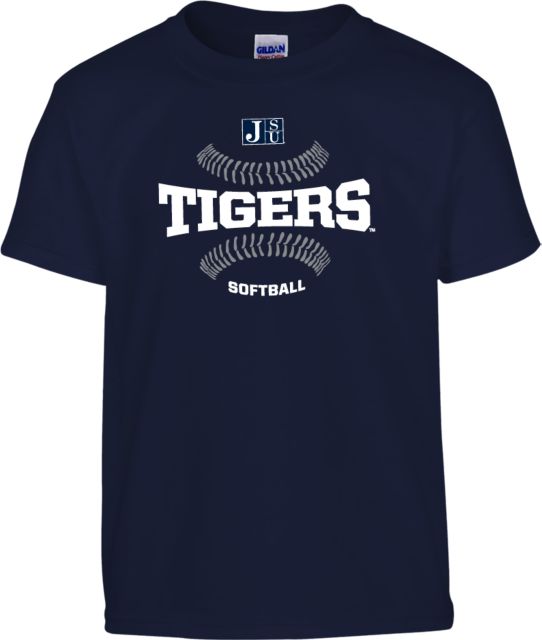 Jackson State Youth T Shirt Tigers Softball w/ Seams - ONLINE ONLY