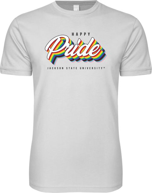 Jackson State Next Level SoftStyle T Shirt Pride Script - ONLINE ONLY