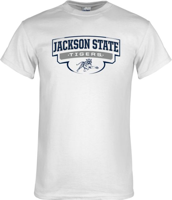 Jackson State T Shirt Jackson State Tigers Arched w/ Outline - ONLINE ONLY