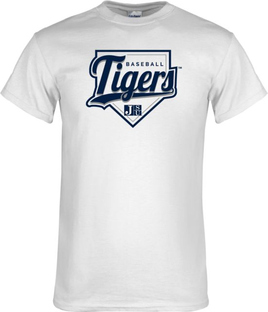 Jackson State T Shirt Tigers Baseball w/ Script and Plate - ONLINE ONLY
