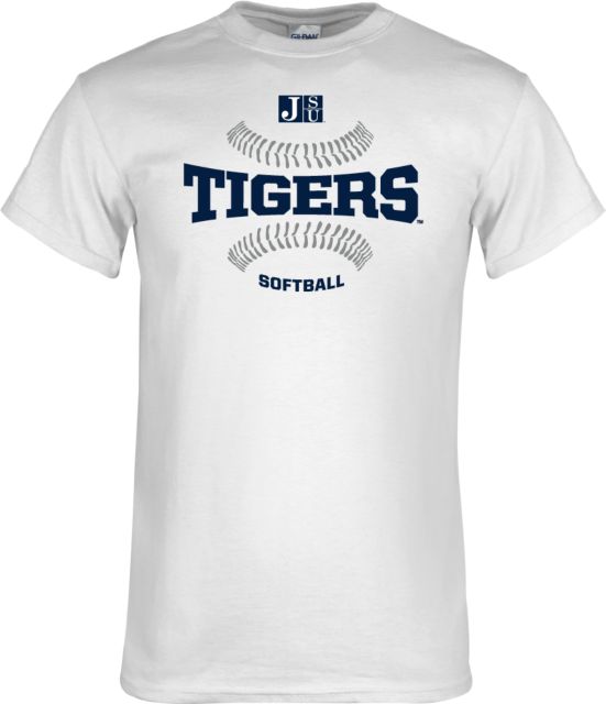 Jackson State T Shirt Tigers Softball w/ Seams - ONLINE ONLY