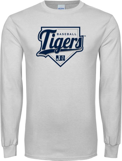 Jackson State Long Sleeve T Shirt Tigers Baseball w/ Script and Plate - ONLINE ONLY