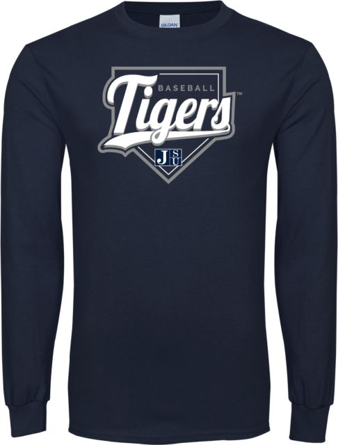 Jackson State Long Sleeve T Shirt Tigers Baseball w/ Script and Plate - ONLINE ONLY