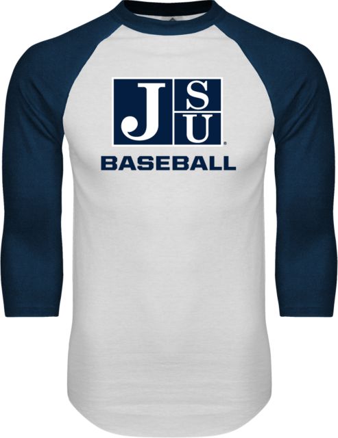 Jackson State Raglan Baseball T-Shirt Baseball - ONLINE ONLY