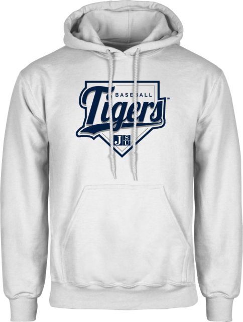 Jackson State Fleece Hoodie Tigers Baseball w/ Script and Plate - ONLINE ONLY