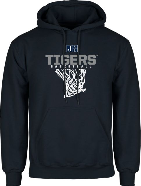 Jackson State Fleece Hoodie Tigers Basketball w/ Hanging Net - ONLINE ONLY