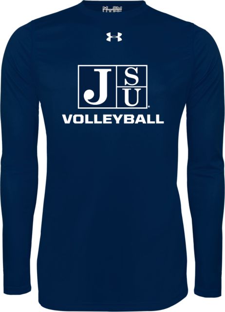 Jackson State Under Armour Long Sleeve Tech Tee Volleyball - ONLINE ONLY