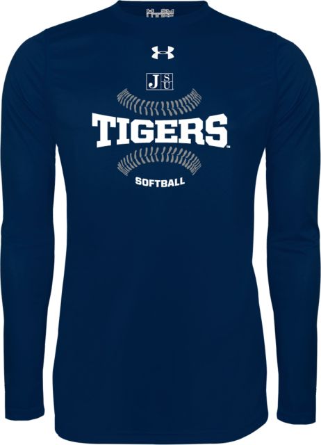 Jackson State Under Armour Long Sleeve Tech Tee Tigers Softball w/ Seams - ONLINE ONLY