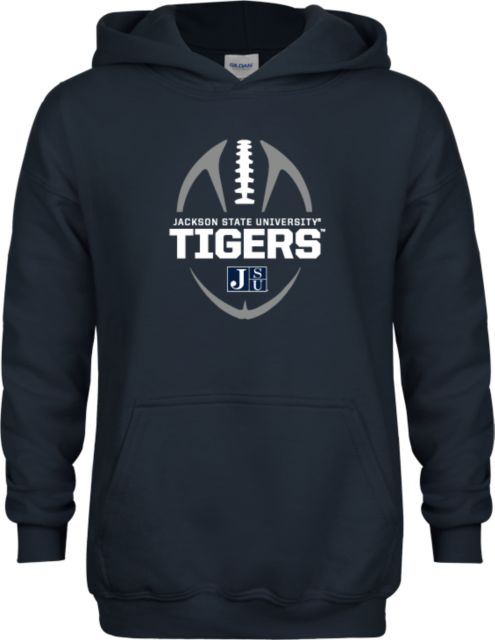Jackson State Youth Fleece Hoodie Jackson State University Tigers Football Vertical - ONLINE ONLY