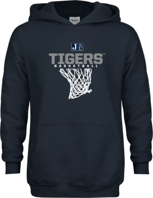 Jackson State Youth Fleece Hoodie Tigers Basketball w/ Hanging Net - ONLINE ONLY