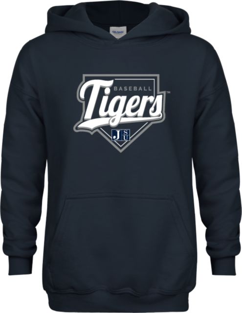 Jackson State Youth Fleece Hoodie Tigers Baseball w/ Script and Plate - ONLINE ONLY
