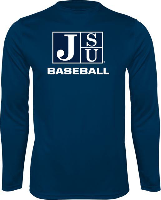 Jackson State Performance Longsleeve Shirt Baseball - ONLINE ONLY