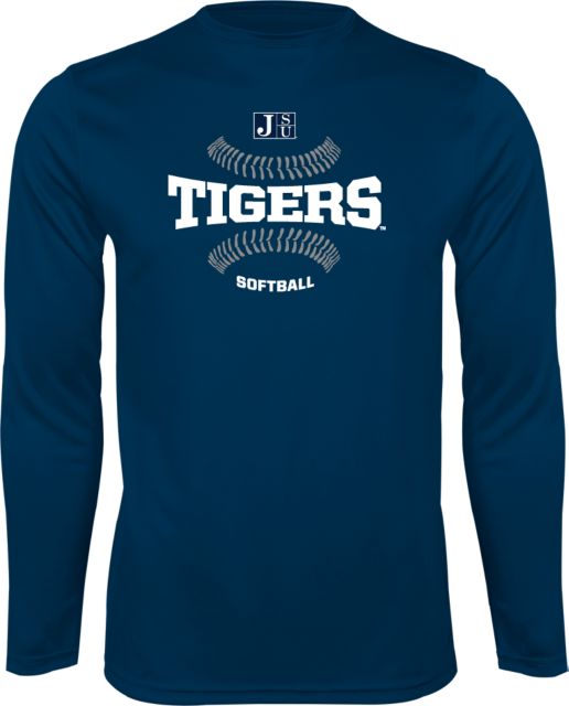 Jackson State Performance Longsleeve Shirt Tigers Softball w/ Seams - ONLINE ONLY