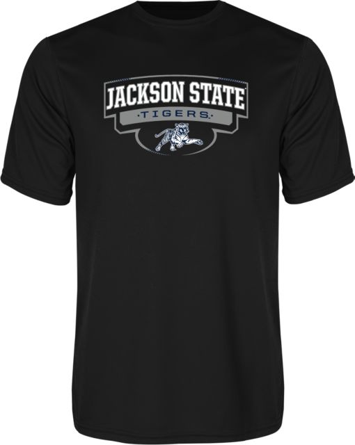 Jackson State Performance Tee Jackson State Tigers Arched w/ Outline - ONLINE ONLY