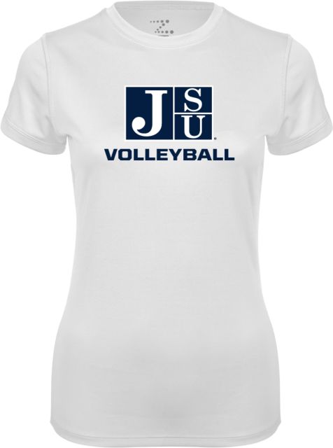 Jackson State Ladies Syntrel Performance Tee Volleyball - ONLINE ONLY