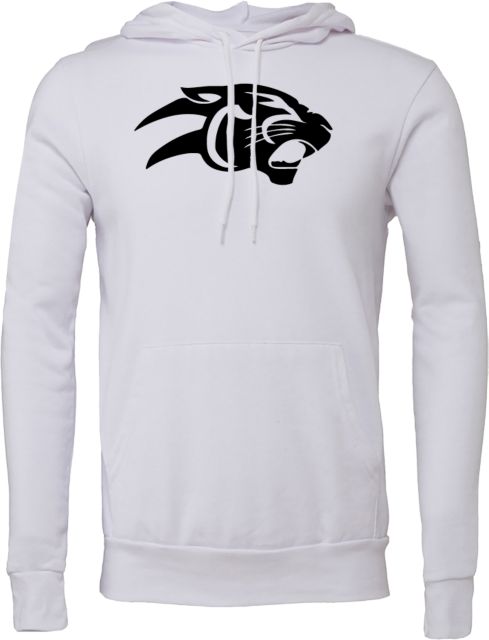 Virginia Union Bella + Canvas Fleece Hood Panther Mascot - ONLINE ONLY