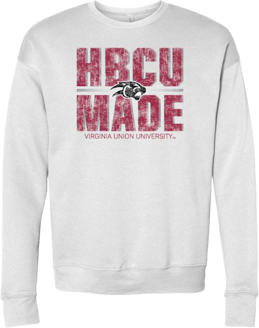 Virginia Union Bella + Canvas Fleece Crew Virginia Union HBCU Made - ONLINE ONLY