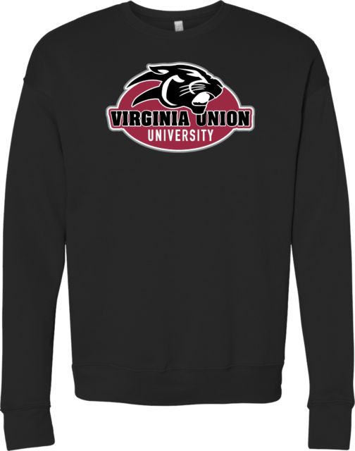 Virginia Union Bella + Canvas Fleece Crew Virginia Union University Mascot - ONLINE ONLY