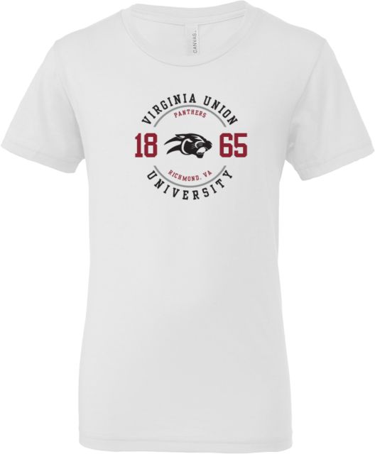 Virginia Union Bella + Canvas Youth Jersey T Shirt Virginia Union Circle - ONLINE ONLY