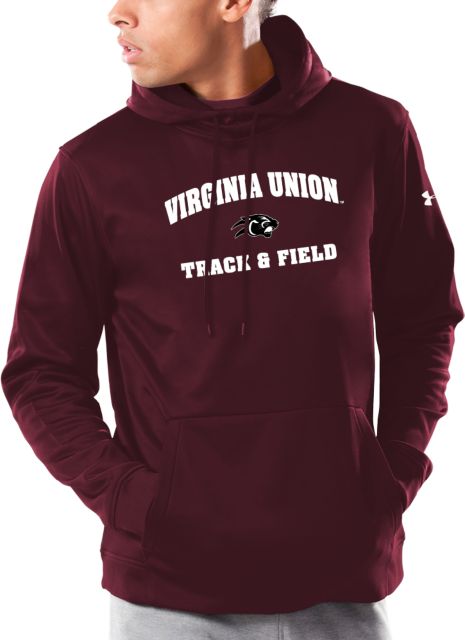 Virginia Union Under Armour Armour Fleece Hoodie Virginia Union Track and Field - ONLINE ONLY