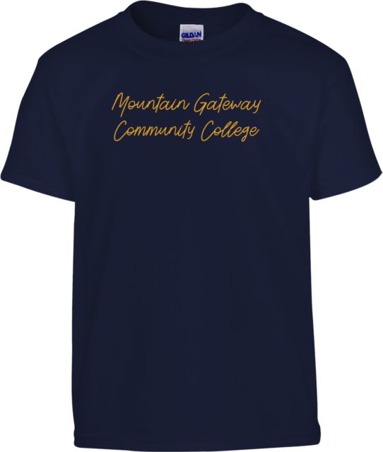 Mountain Gateway Youth T Shirt Mountain Gateway CC Script - ONLINE ONLY
