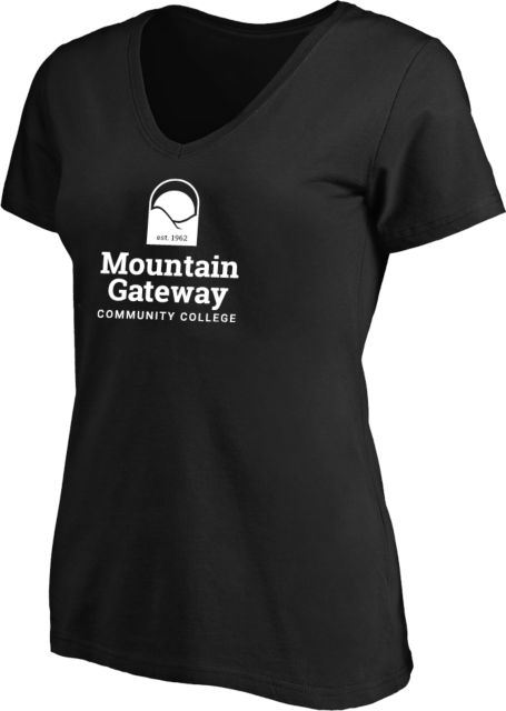 Mountain Gateway Womens Plus V Neck T Shirt-1XL Mountain Gateway CC Stacked - PLUS - ONLINE ONLY