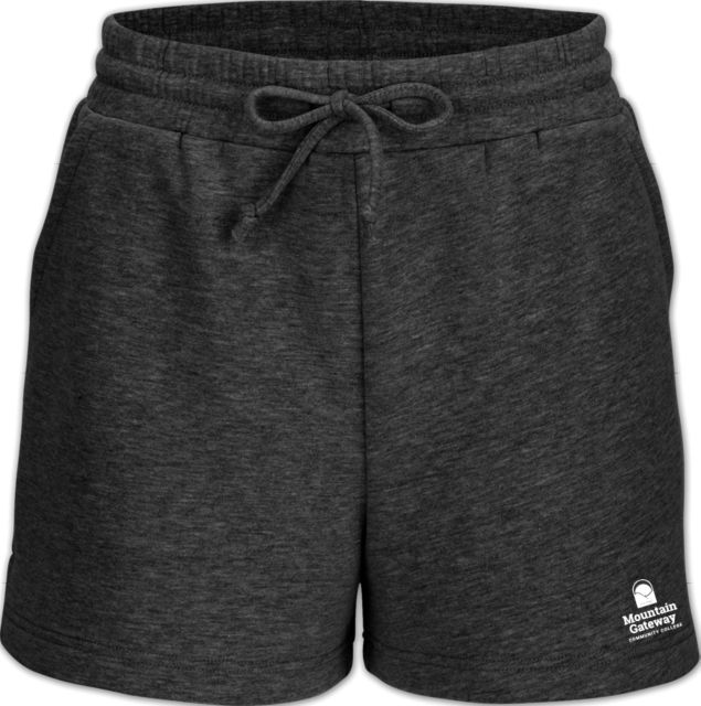 Mountain Gateway Boxercraft Womens Heather Fleece Short Mountain Gateway CC Stacked - ONLINE ONLY