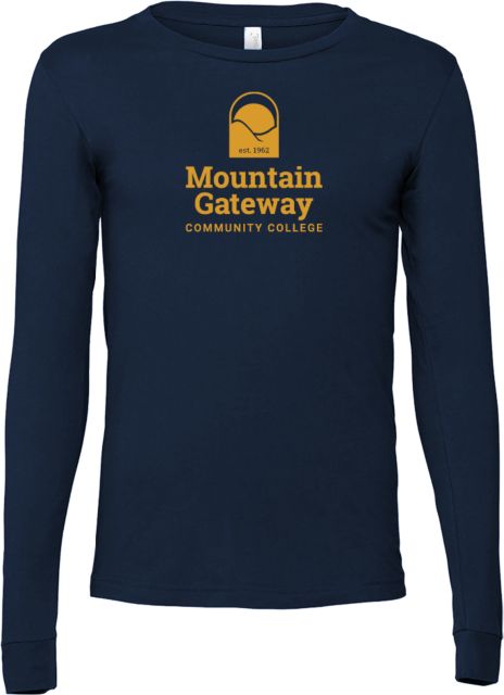 Mountain Gateway Bella + Canvas Jersey Cotton Long Sleeve T Shirt Mountain Gateway CC Stacked - ONLINE ONLY